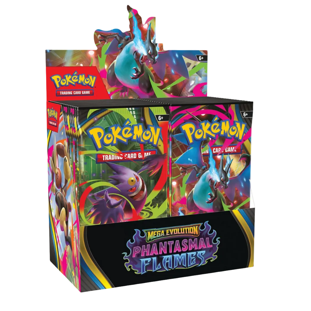 Display 36 boosters Pokémon Flammes Fantasmagoriques – édition française scellée