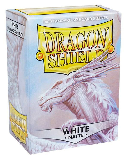 Protège-cartes Dragon Shield Matte Blanc