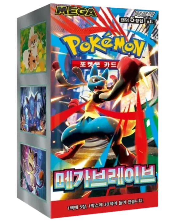 Display 30 Boosters Mega Brave [M1L] – Coréen