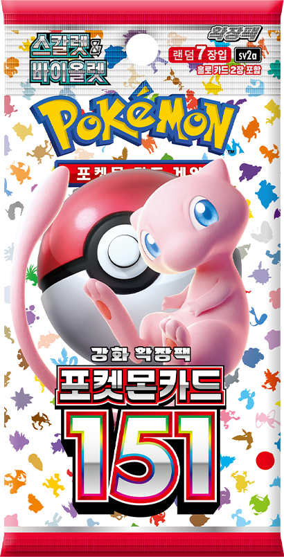 Booster Pokémon Card 151 [SV2a] – Coréen