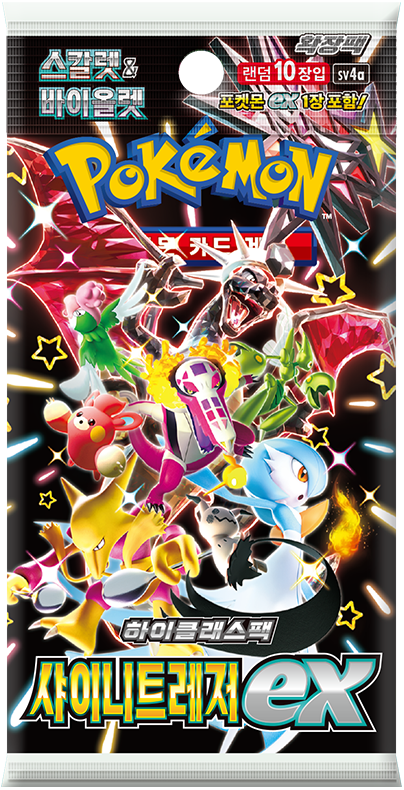 Booster Shiny Treasure ex [SV4a] – Coréen