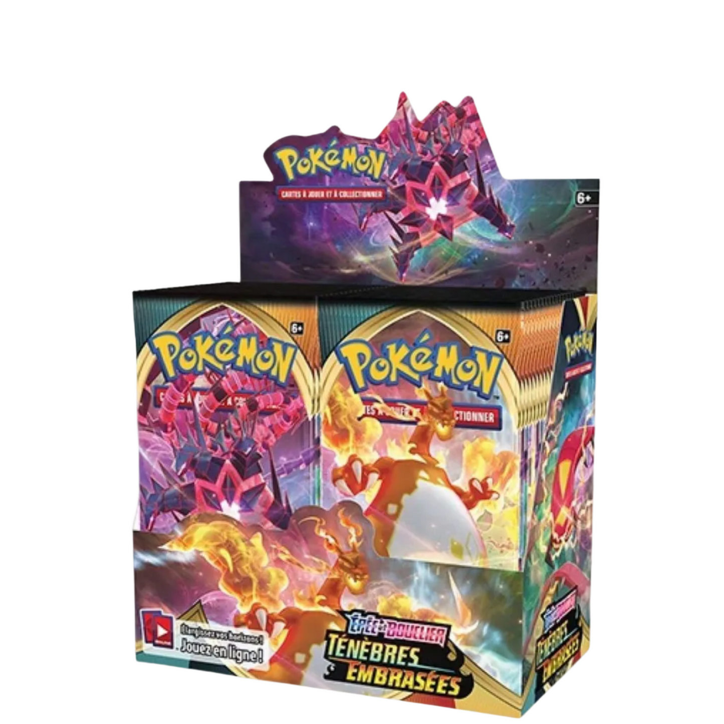 Display 36 boosters Pokémon Ténèbres Embrasées – édition française scellée