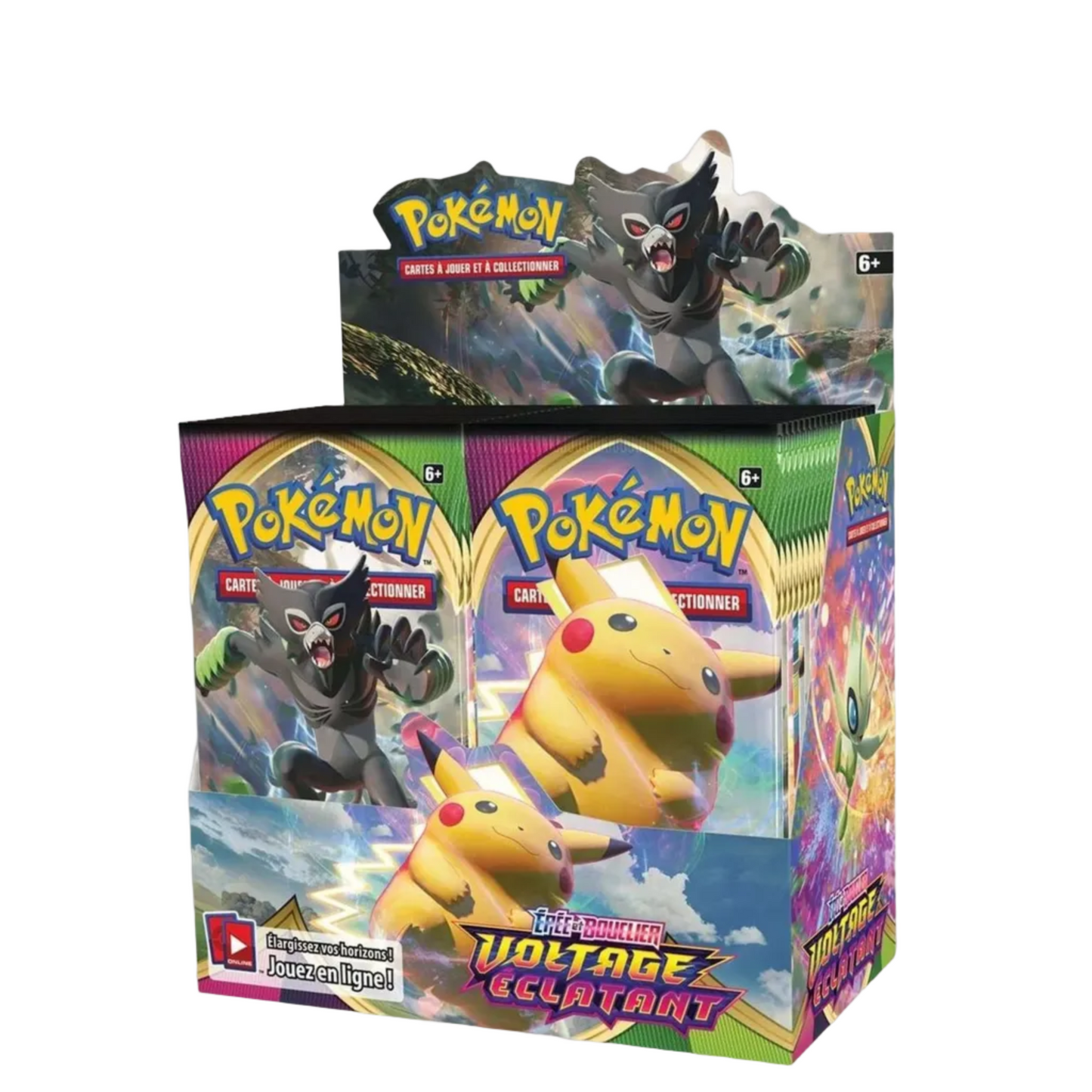 Display 36 boosters Pokémon Voltage Éclatant – édition française scellée