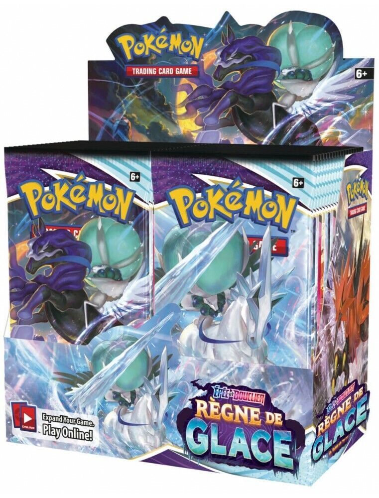 Display 36 boosters Pokémon Règne de Glace – édition française scellée