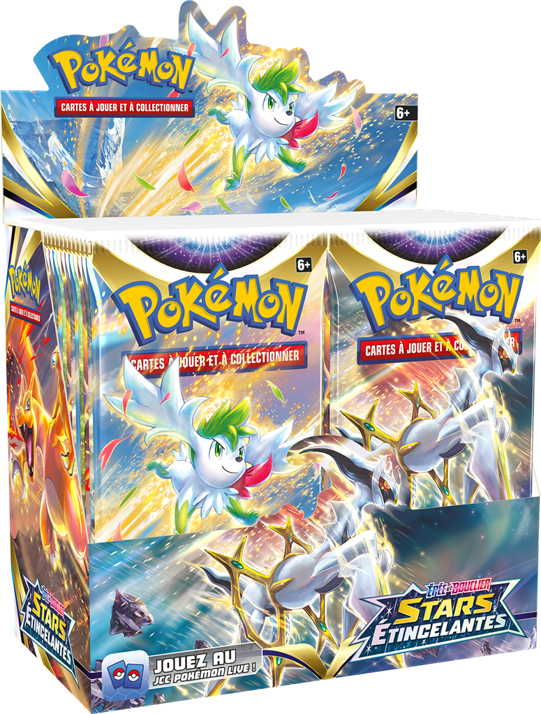 Display 36 boosters Pokémon Stars Étincelantes – édition française scellée