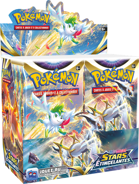 Display 36 boosters Pokémon Stars Étincelantes – édition française scellée