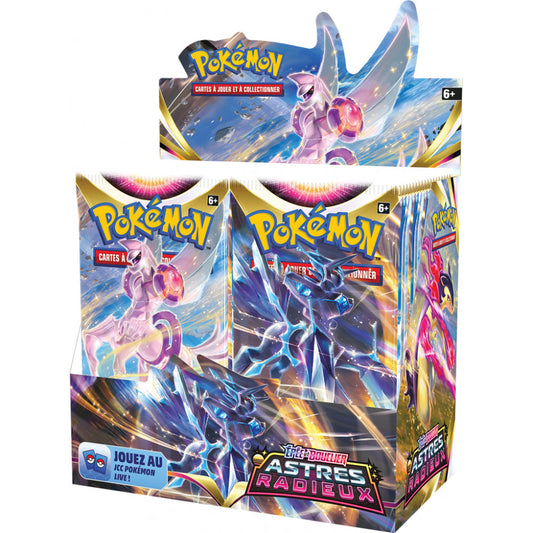 Display 36 boosters Pokémon Astres Radieux – édition française scellée