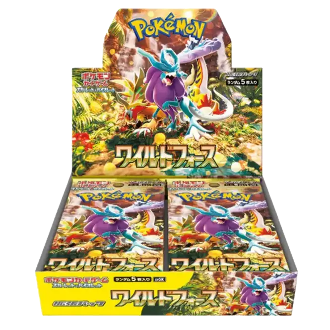 Display 30 Boosters Wild Force [SV5K] – Japonais