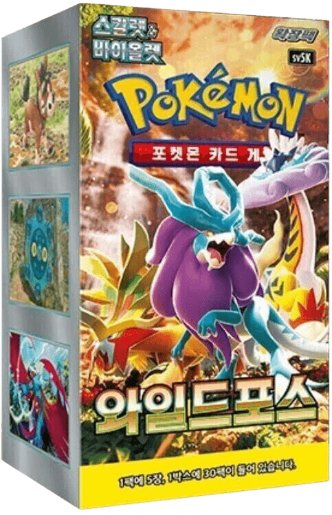 Display 30 Boosters Wild Force [SV5K] – Coréen
