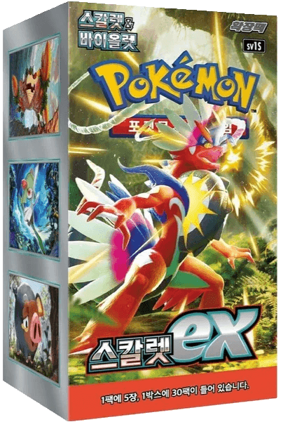 Display 30 Boosters Scarlet ex [SV1S] – Coréen